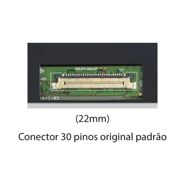 Tela Led Slim HD 14'' 30 Pinos Com Haste