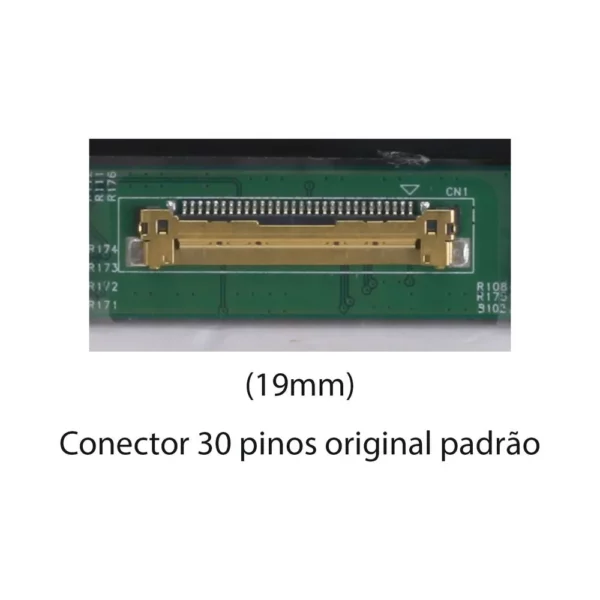 Tela Led Slim HD 15.6 30 Pinos Com Haste