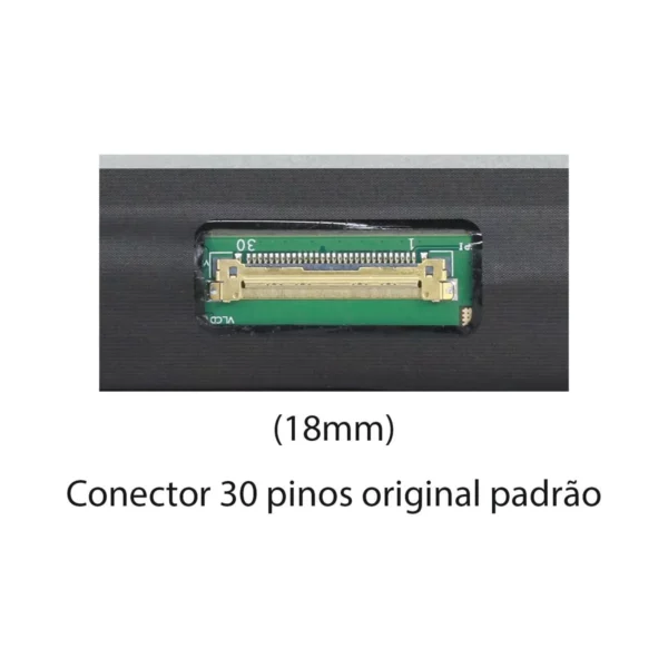 Tela Led Slim HD 15.6 30 Pinos Sem Haste PCB Embutido